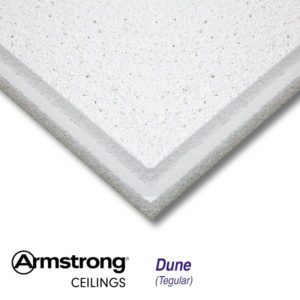 Потолочная панель ARMSTRONG DUNE Supreme Tegular 24