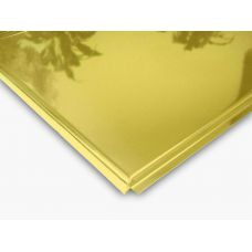 Кассета алюминиевая 600х600 цвет золото