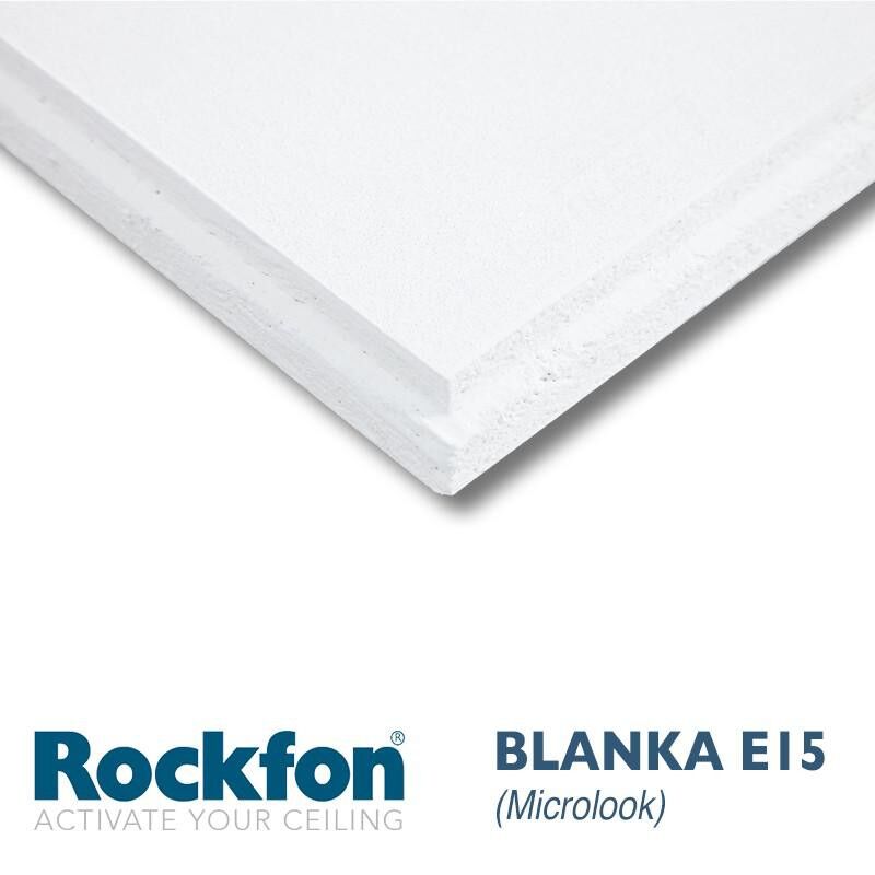 Потолочная панель Rockfon Blanka E15S8