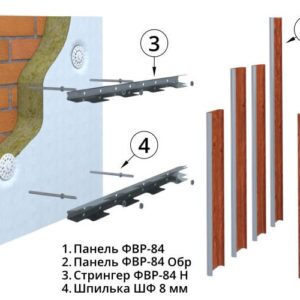 Фасадная система ФВР-84Н