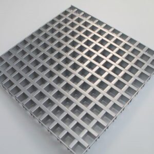 Потолок Грильято GL-15, металлик