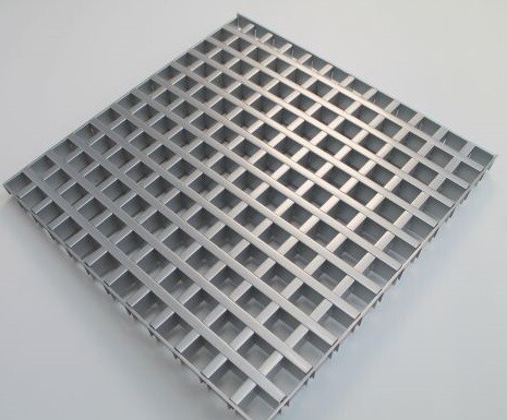 Потолок Грильято GL-15, металлик