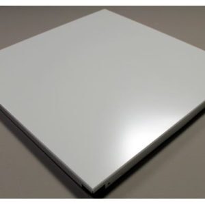 Алюминиевая кассета AP600АС/45° белый матовый А903 Rus Эконом