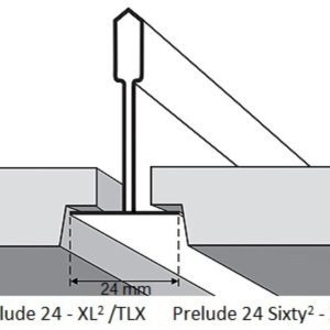 Внешний вид кромки Тегуляр Т24