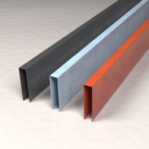 Стальная кубообразная рейка 30х130