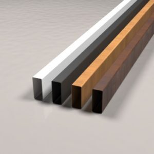 Стальная кубообразная рейка 30х70