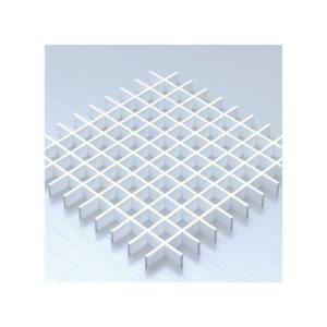 Потолок Грильято с ячейкой 60х60 цвет белый