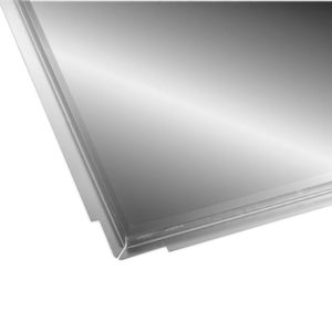 Алюминиевая кассета PRiMET 595х595 К45, 0,30 мм, супер хром
