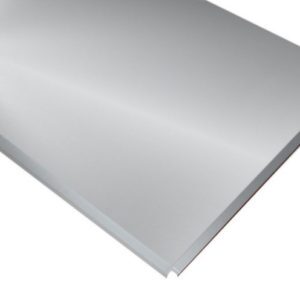 Алюминиевая кассета PRiMET 595х595 Line, 0,3 мм, супер-хром