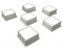 Комплект Х6 LED-Gril "Домино" для грильято 100х100