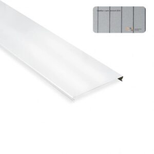 Реечный потолок s система (Жемчужно белый с хромированной полосой Е01) d (Копировать)