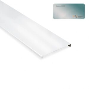 Эконом реечный потолок Хром люкс-А08 D в интерьере